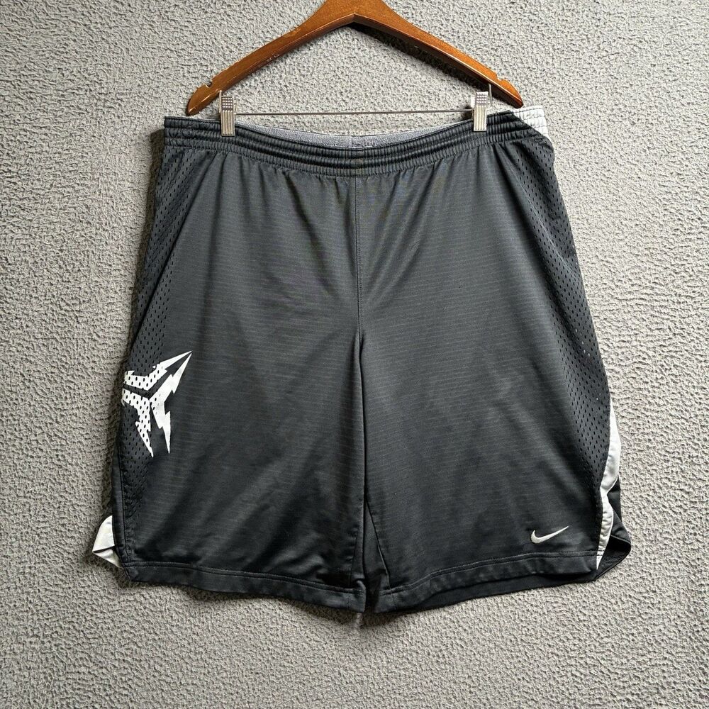 Vintage Y2K Nike Kobe Bryant Shorts Black Size XL Mamba Basketball Dri-Fit